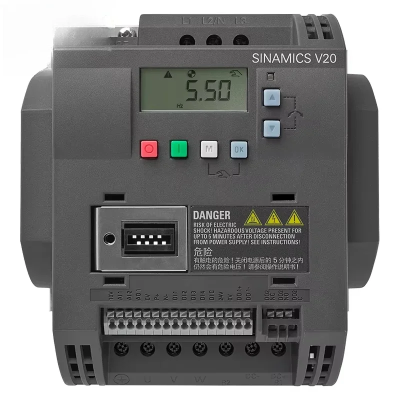 Siemens Brand New Original 6SL32105BE240CV0 Sinamics V20 Series Frequency Converter 6SL3210-5BE24-0CV0 Inverters Converters
