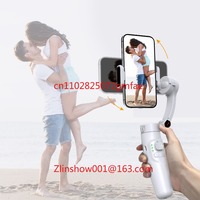 M1 3-Axis Gimbal Stabilizer with Horizontal Vertical Switching FPV View 360 Rotation Target Tracking for Mobile Phone