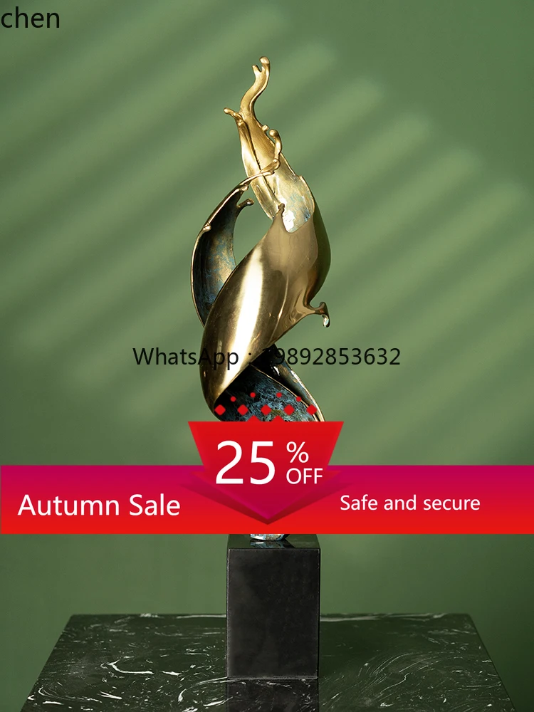 

Fengshengshui copper ornaments handicrafts high-end lucky entrance home accessories