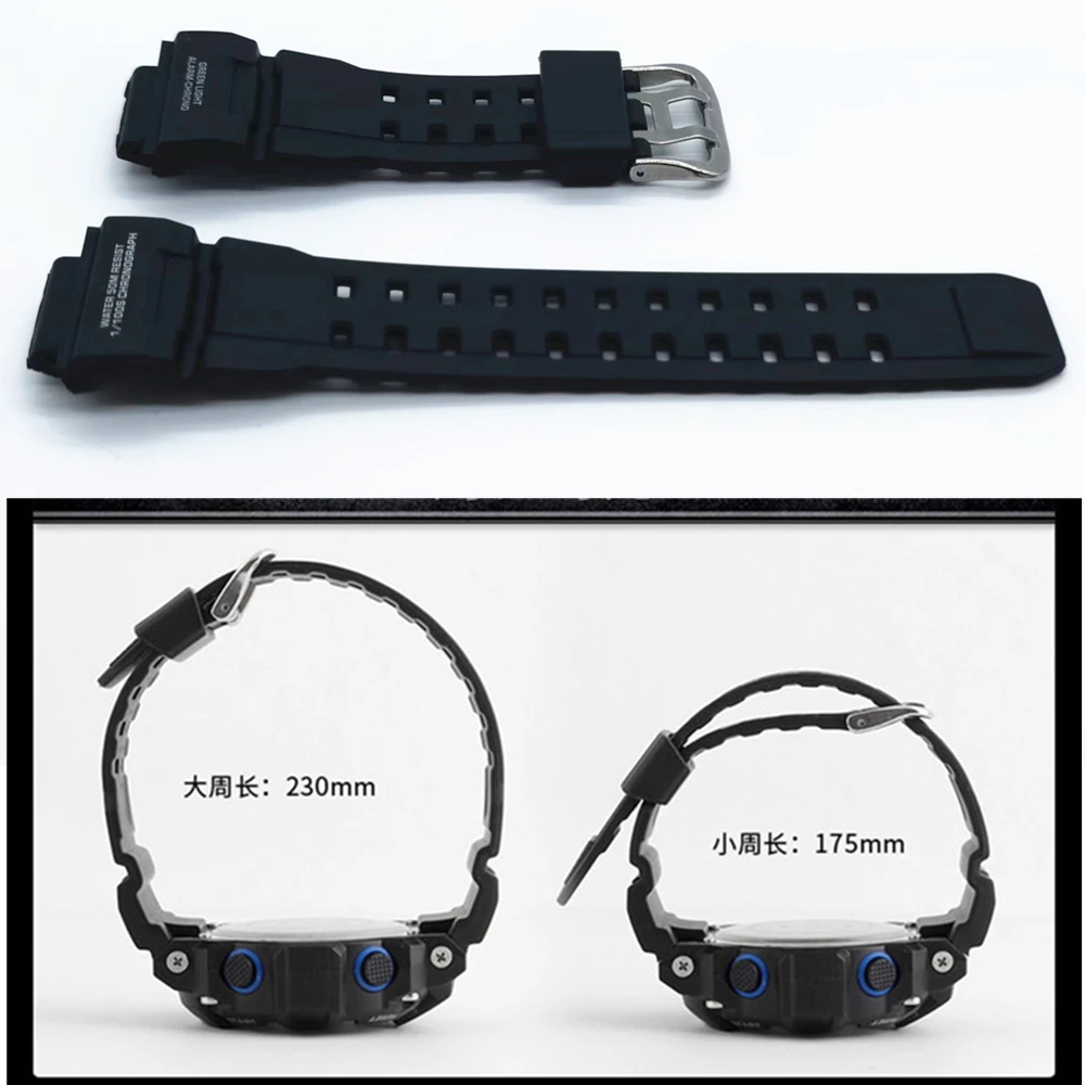 WatchBand  For Skmei 1019 Plastic Wristband Adjustable Replacement Watch Strap Band Sports Watch Accessories