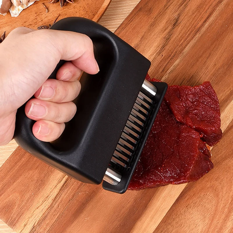 

Meat Tenderizer 48 Steel Needles Meat Tenderizer Steak Softener Pounder Kitchen Cooking Tools Hammer Gadgets