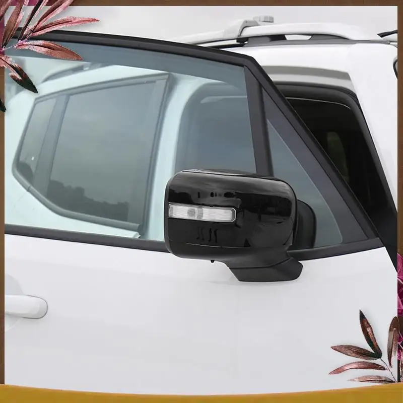 

AB59-Rearview Mirror Cover Sticker For Jeep Renegade 2016-2023 Accessories - ABS Black