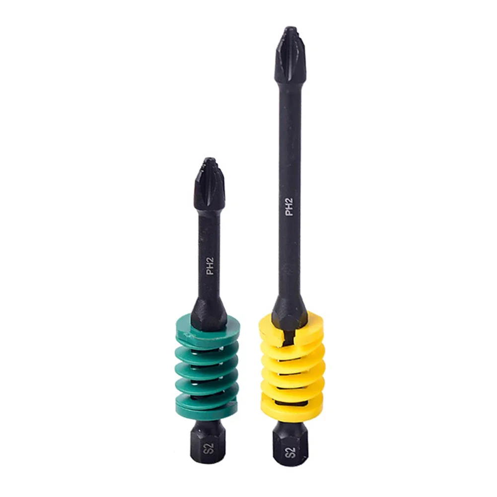Anti-Slip Cross Screwdriver Bit Set Magnetic Anti-Slip Cross Screwdriver Bit Set With Spring Ejection For Impact Bit