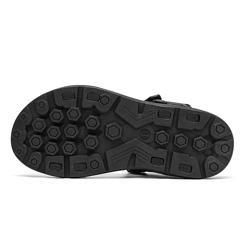 Bequeme Herren-Sandalen, Sommer, leicht, lässig, Outdoor, Strand, Urlaub, Hausschuhe, modische, atmungsaktive Schuhe, Größe 40–45 – Detail 12
