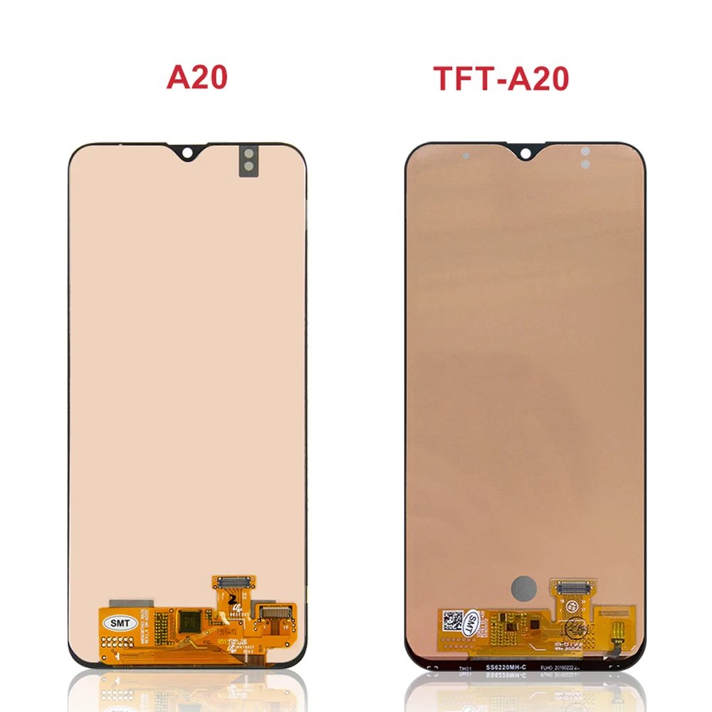 6.4\'\'A20 For Samsung Tested A205F A205G A205W A205U A205S LCD Display Touch Screen Digitizer Assembly Replacement