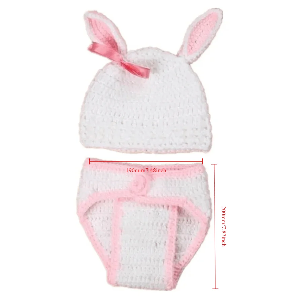 Baby Photo Props Cartoon Fox Rabbit Snail Animal Costume Cosplay Outfit Newborn Photography Prop Accessories Halloween Costumes