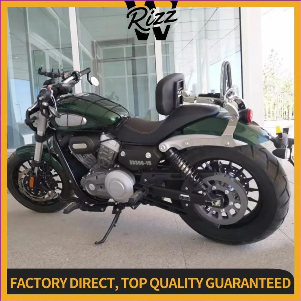 【Factory Direct】Motorcycle Foldable Retractable Backrest Seat Cushion Fit Keeway V-Cruise 125 V302 C ROCK300