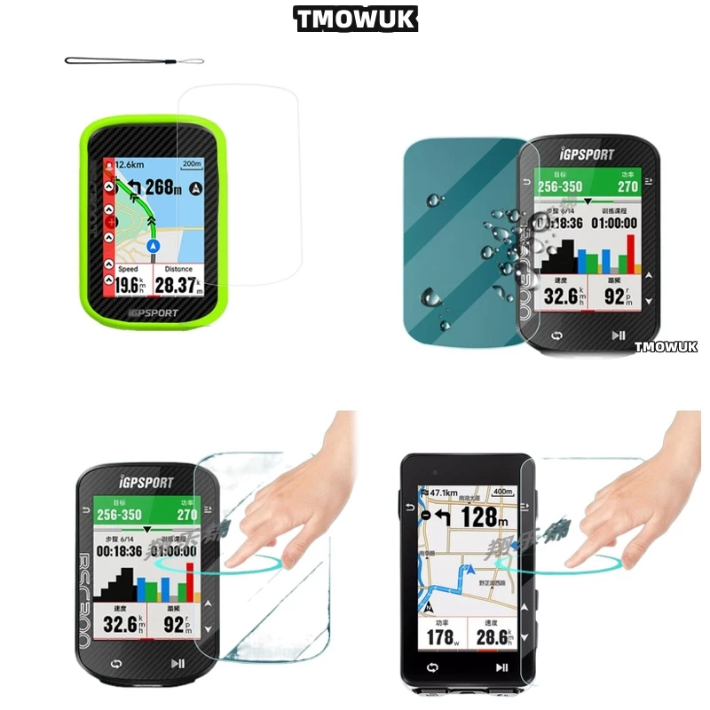 

For IGPSPORT BSC300 300T BSC200S IGS800 BSC200 Original 9H Tempered Glass HD Screen Film Protector Cover