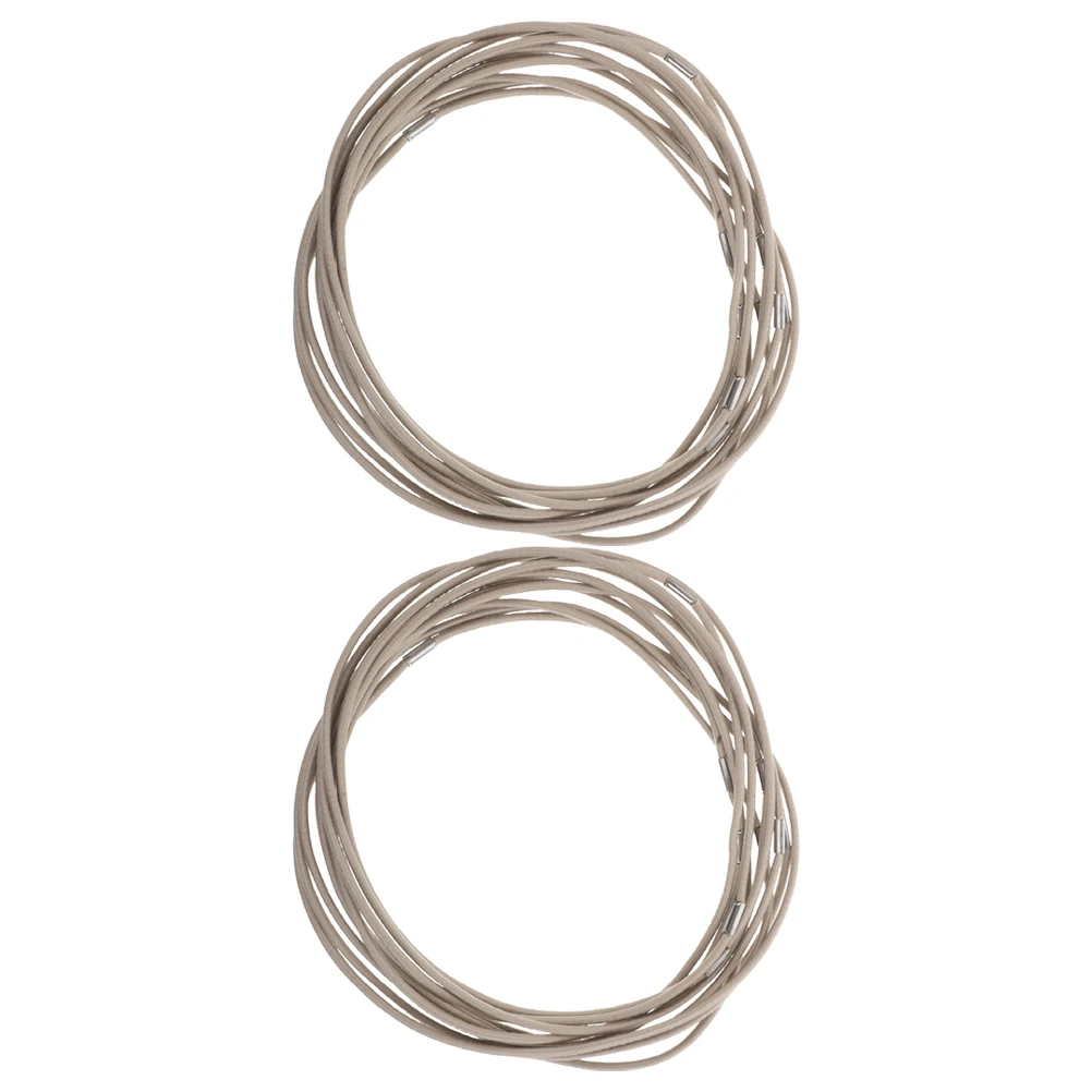 

20 Pcs Microphone Shock Mount Shocking Clamp Elastic Bands Rubber Anti-Shocking Ring Holder Clip Shockproof