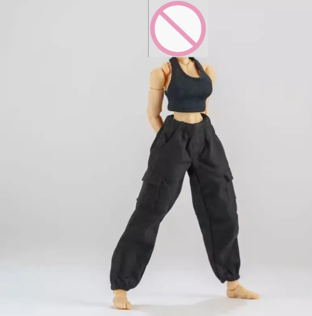 معطف طويل خندق مصدات الرياح بمقياس 1/12 بدلة أنيمي ملابس نسائية ألعاب عصرية لشخصية جندي ذكر 6 بوصة