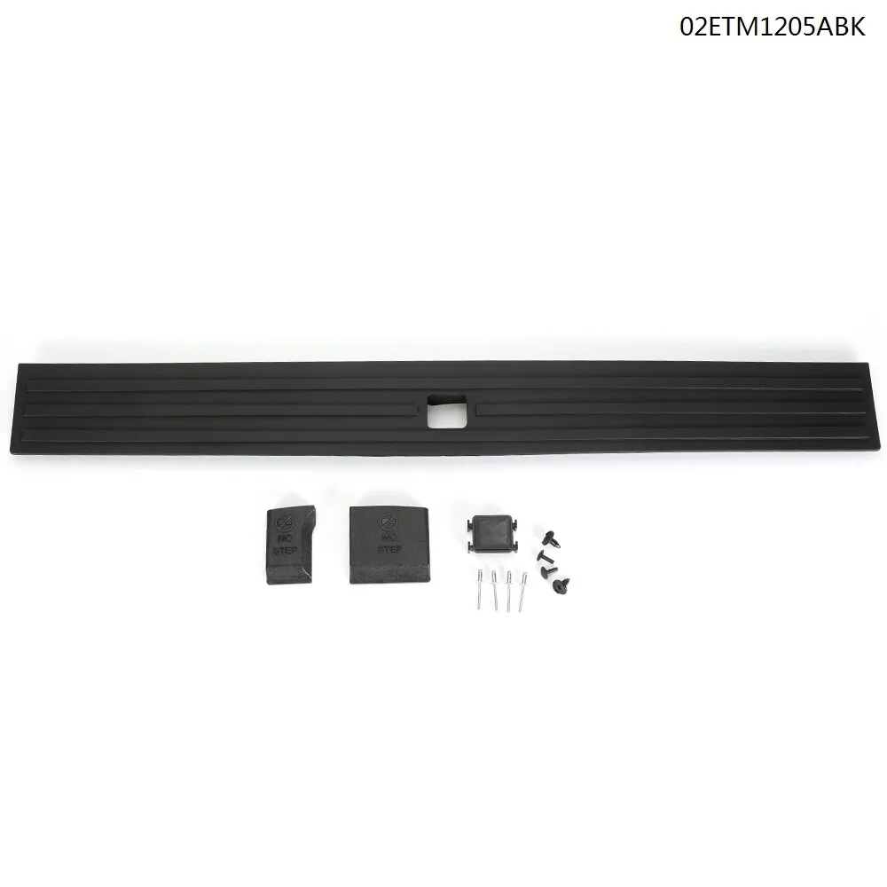 Tailgate Flexible Step Molding Cover W/ Release Button Fit For 2015-20 Ford F150