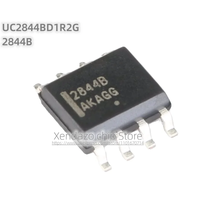 10pcs/lot UC2844BD1R2G UC2844B 2844B SOP-8 package Original genuine Switch controller chip