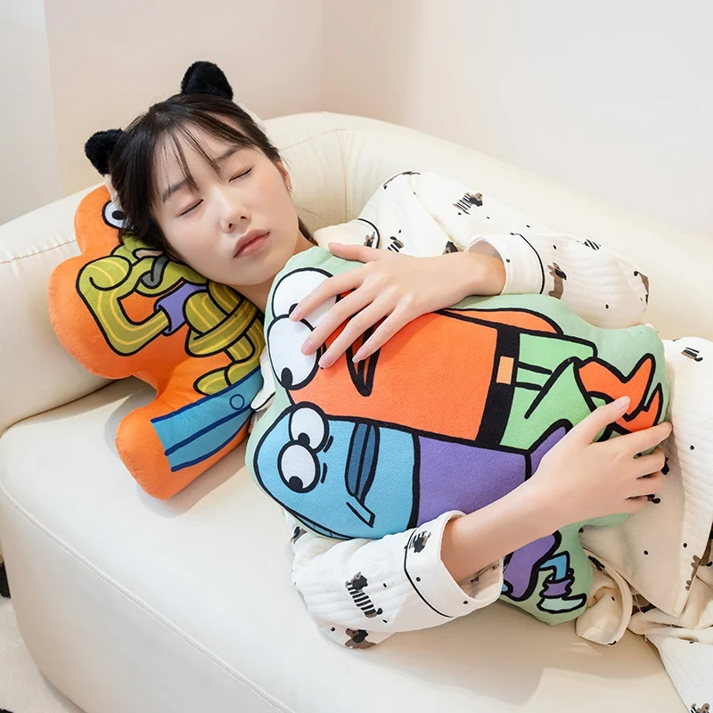 Simpatico cuscino in peluche SpongeBob SquarePants Cartoon Cuscini morbidi per divani Cuscini decorativi Federa per la decorazione della casa