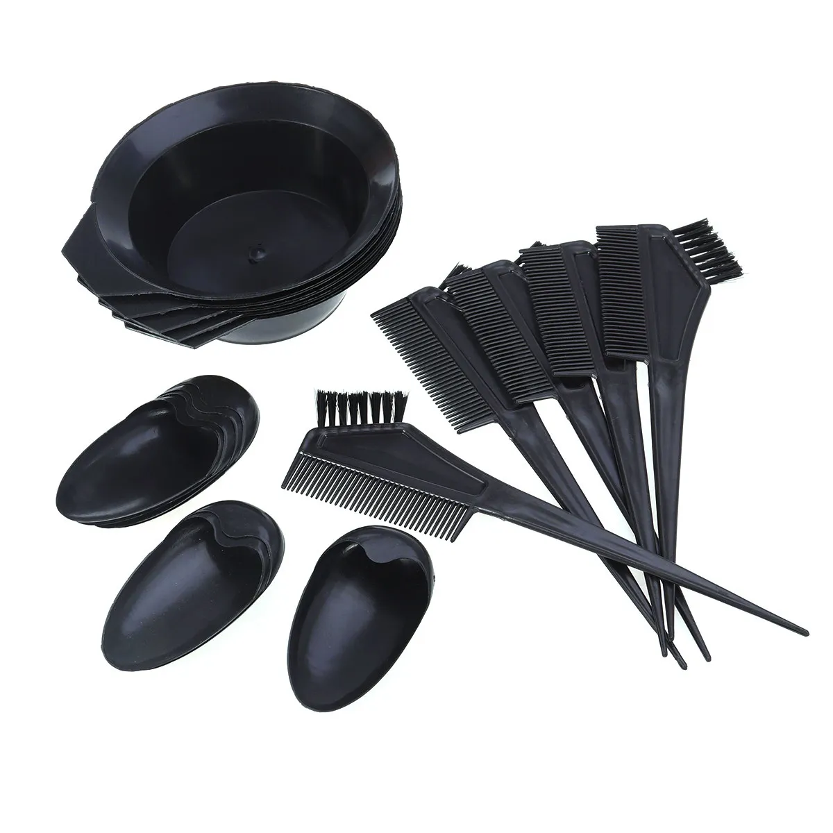 

5Pcs Hair Coloring Kit Professional Grade Tools for Home and Salon Use Easy DIY Hair Tint Application Hairdressing
