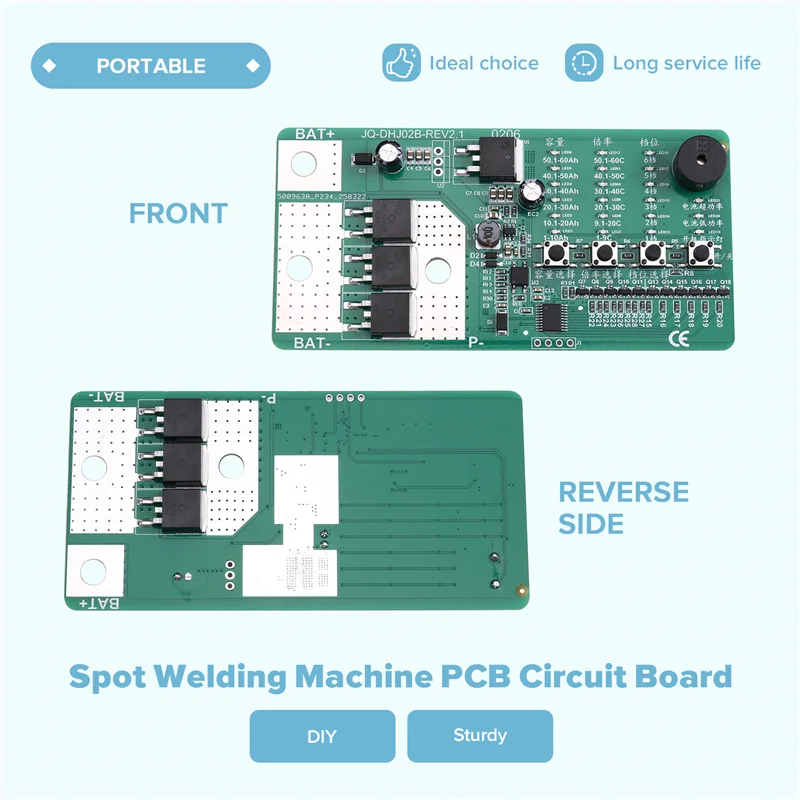 

【Ценная цена!】Аппарат для точечной сварки 12 В, 100-900 А, мини-накопитель, аккумулятор для печатной платы, сделай сам, печатная плата, портативная точечная сварка