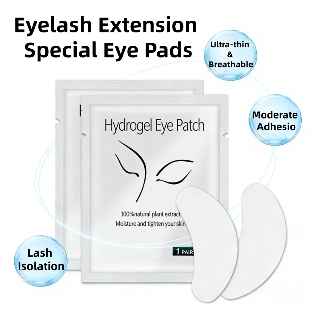 まつげ隔離パッチ,上部および下部ガスケット,コラーゲン,50/100/200個,ys000087