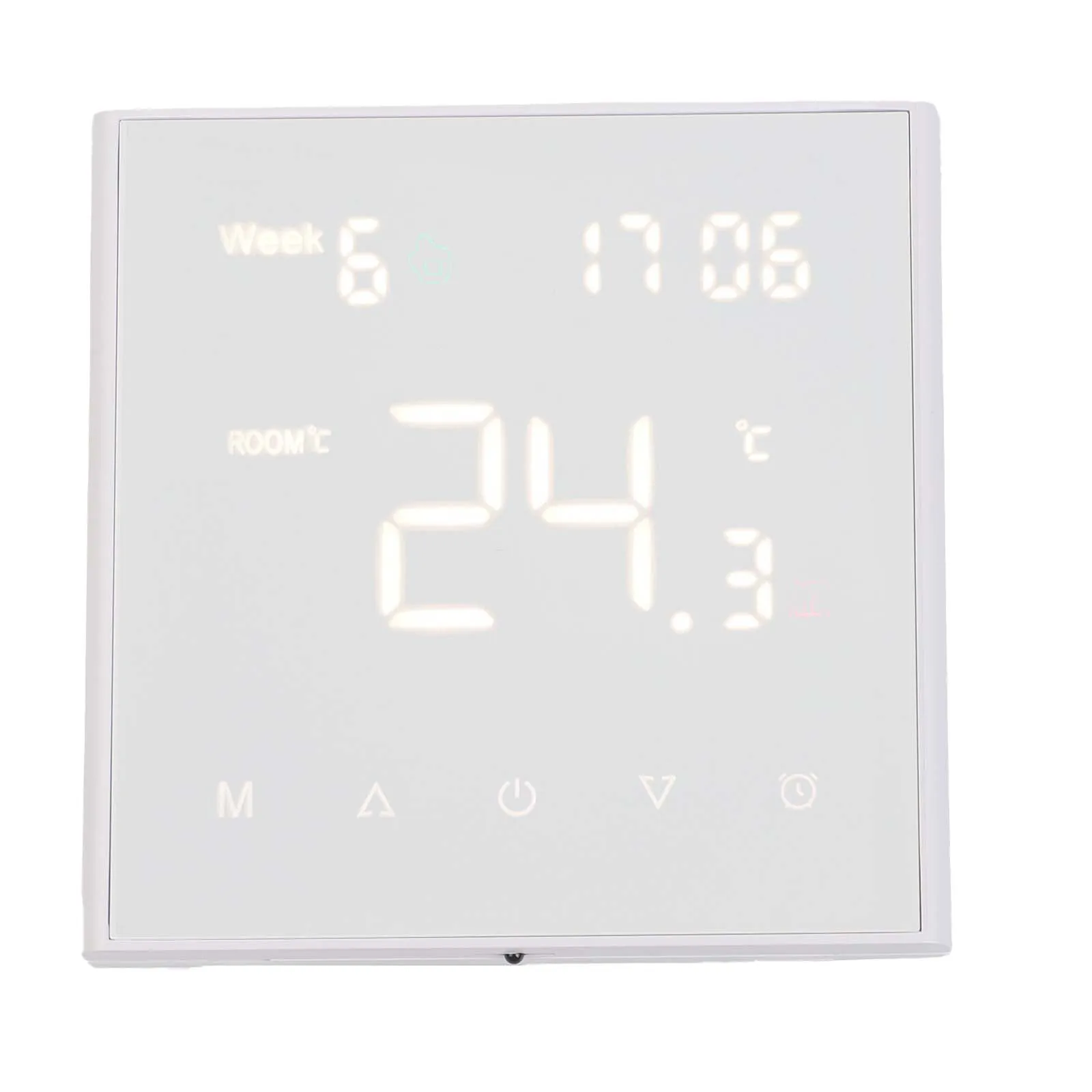 Smart Underfloor Heating Thermostat WiFi Connected with For Alexa and Google Home Voice Control and Scheduling Option