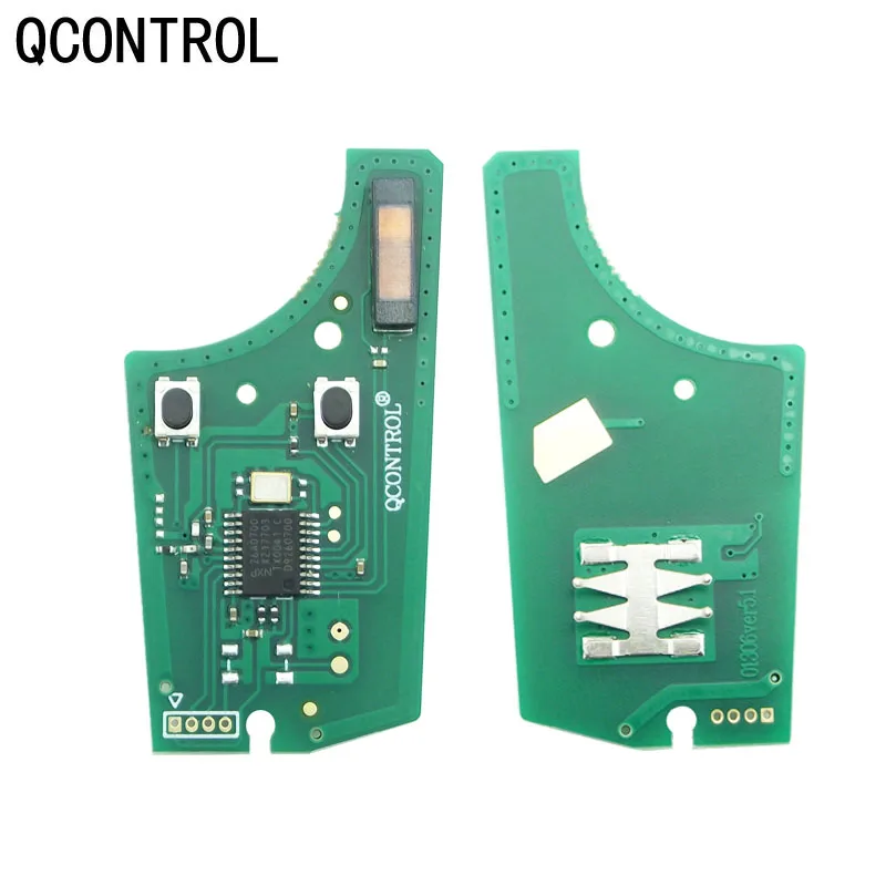 

QCONTROL Vehicle Remote Key PCB G1-AM433TX Fit for Opel/Vauxhall Corsa D 2007-2012, Meriva B 2010-2013