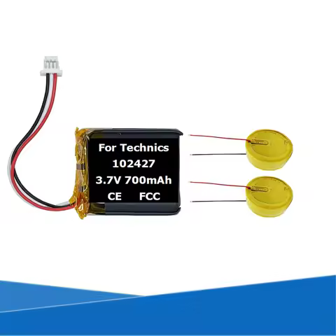 Original Replaces 90mAh 1454 / 700mAh 102427 Battery For Technics AZ80 EAH-AZ80 True Wireless Gaming Earbuds Buds TWS