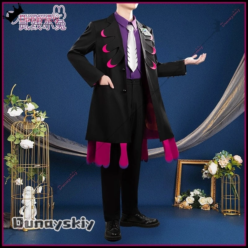 YiNuo @ Legends Corbeau Косплей Костюм Аутентичная игра Реплика Аниме Наряд Праздничное издание Хэллоуин Вечеринка Kawaii Спортивный костюм