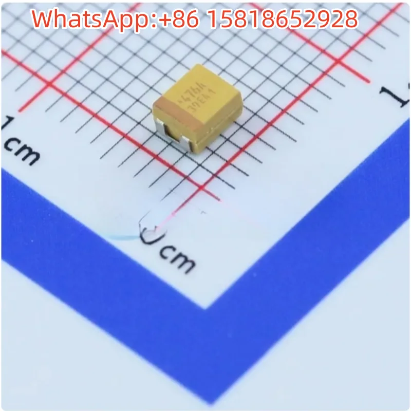 20 pieces TAJB476K010RNJ 3528 SMD tantalum capacitor type B 47uF(476) ±10% 10V