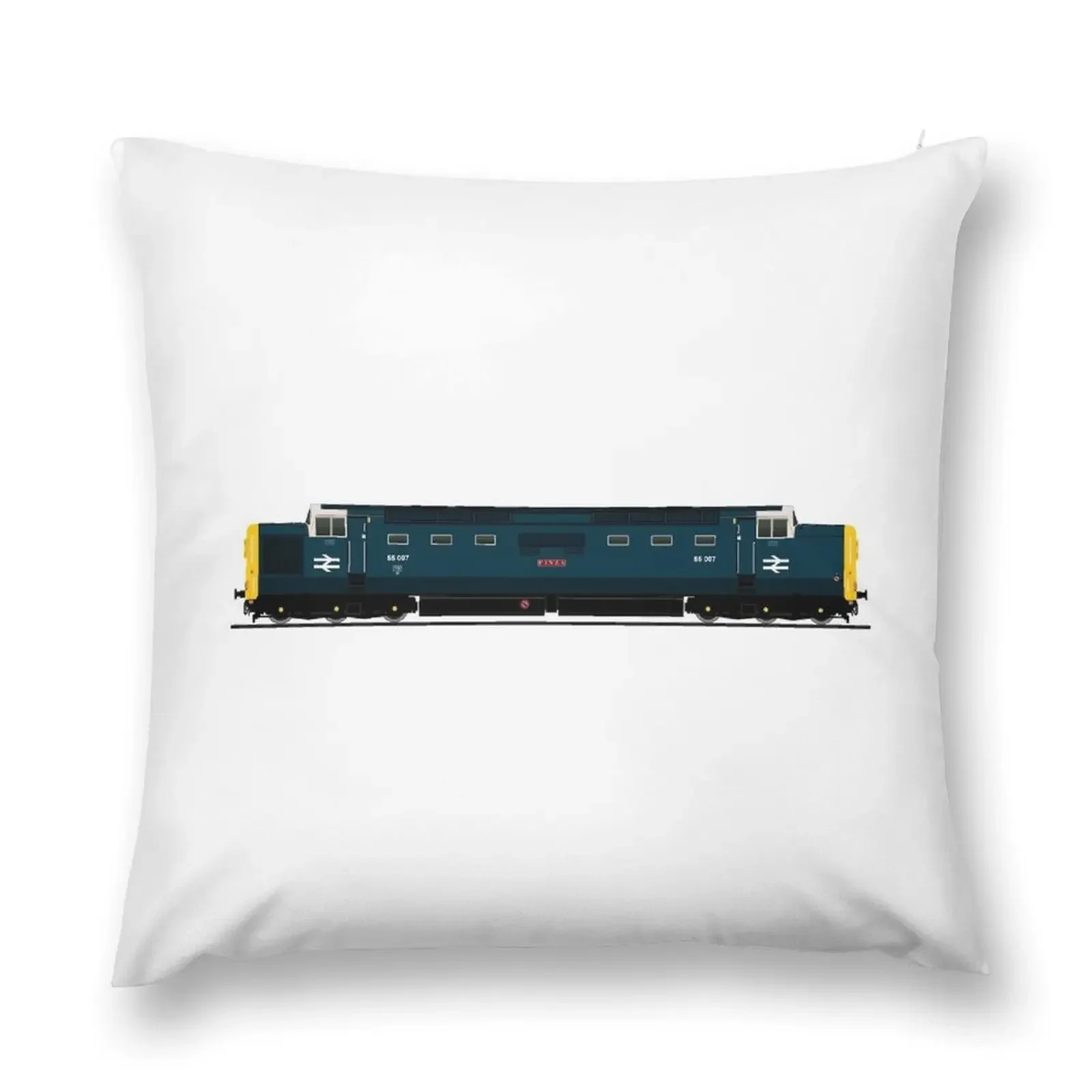 DELTIC LOCOMOTIVE Throw Pillow Custom Cushion Photo Pillow Cases covers for pillows pillow cover christmas