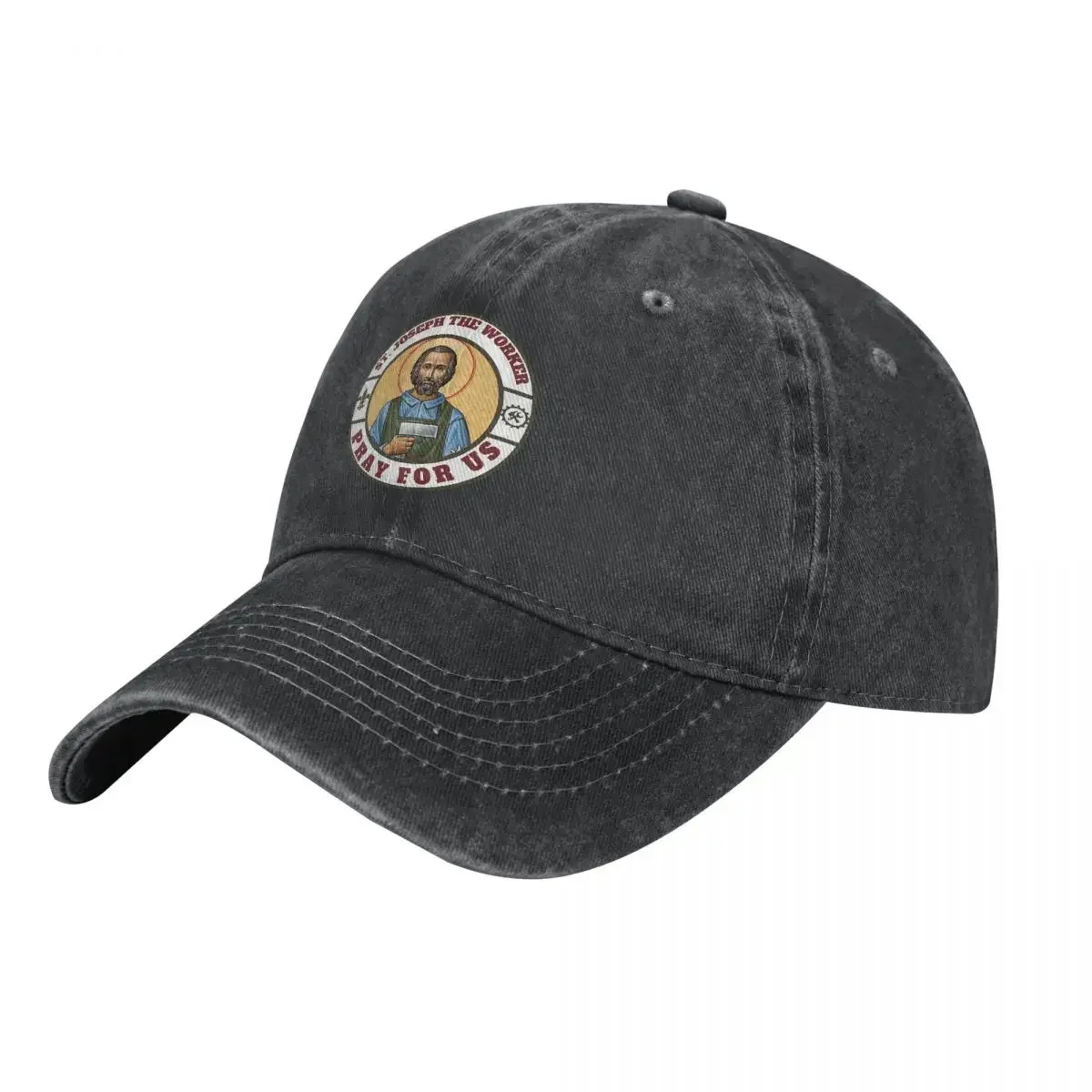 Saint Joseph The Worker, San Giuseppe, St Joseph Baseball Cap cowboy hat Peaked cap Cowboy Bebop Hats Men and women hats