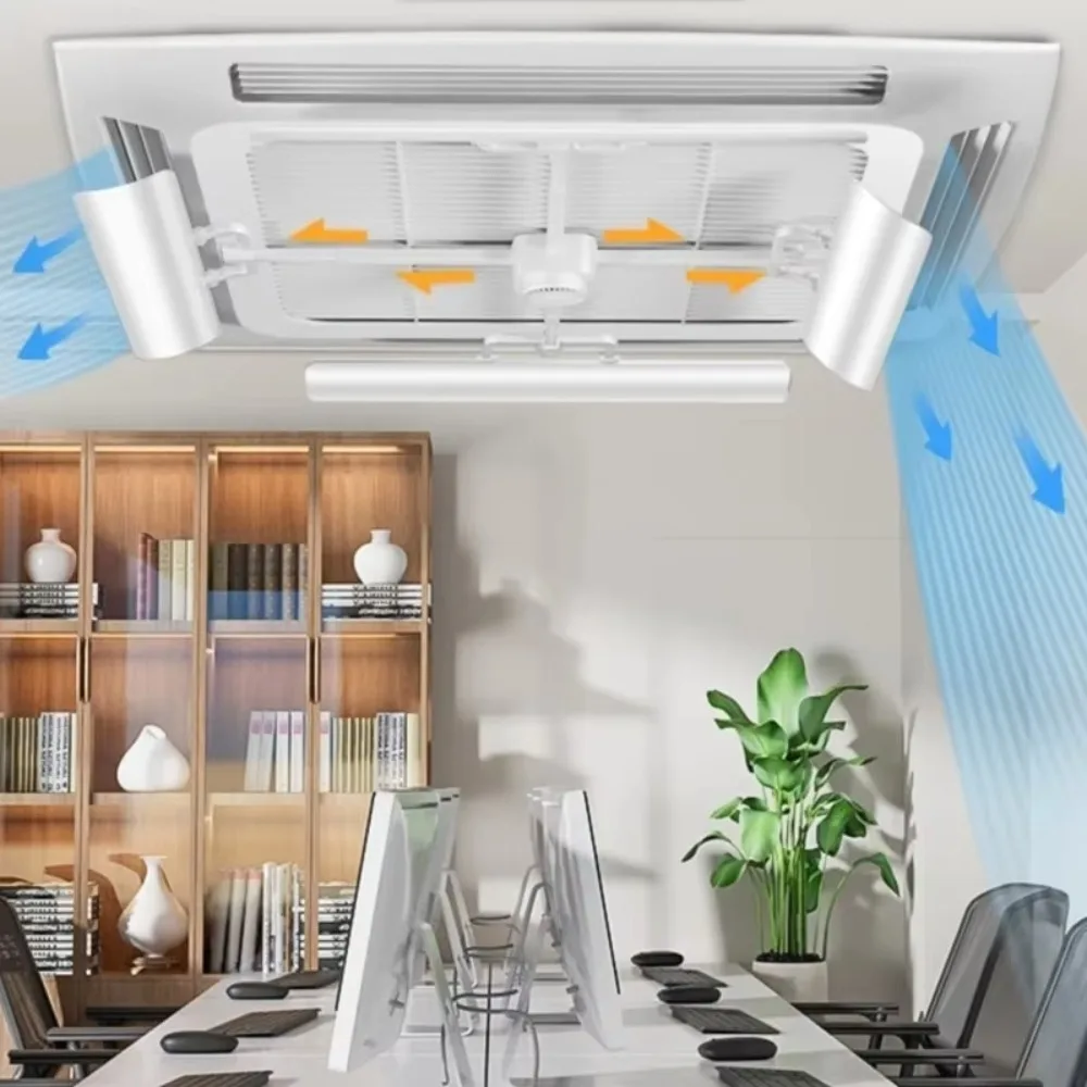 vanzlife Central integrated air conditioning wind deflector with adjustable wind direction, ceiling mounted air guide plate