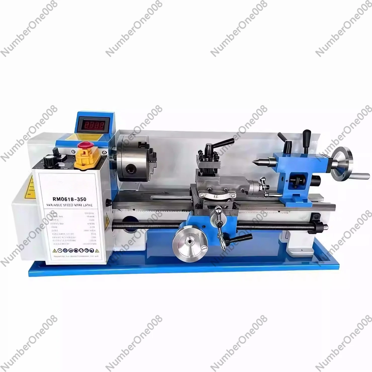 

Small stainless steel metal working lathe New 0618 110V/220V mini bench metal lathe tool for home DIY