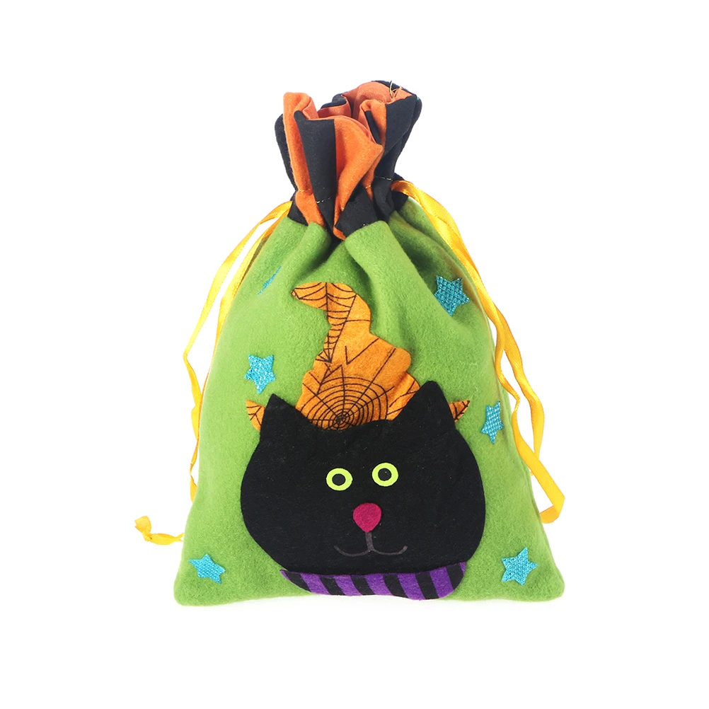 

4 Pcs Bag ganizer y for Kids Gift Bags Trick Treat Reusable Eco Friendly Halloween Treat Bags Premium Fabric Gift Sacks