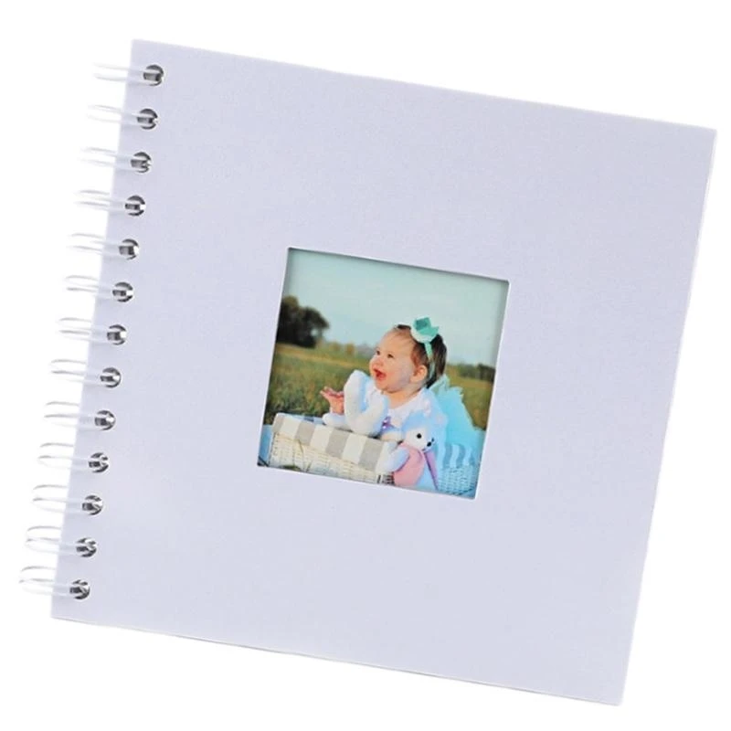 Y4QA Creative Baby Photo Album Handmade Scrapbook Album per ricordi preziosi