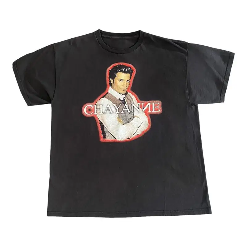 Chayanne Grayscale Suit Red Sneakers T-Shirt