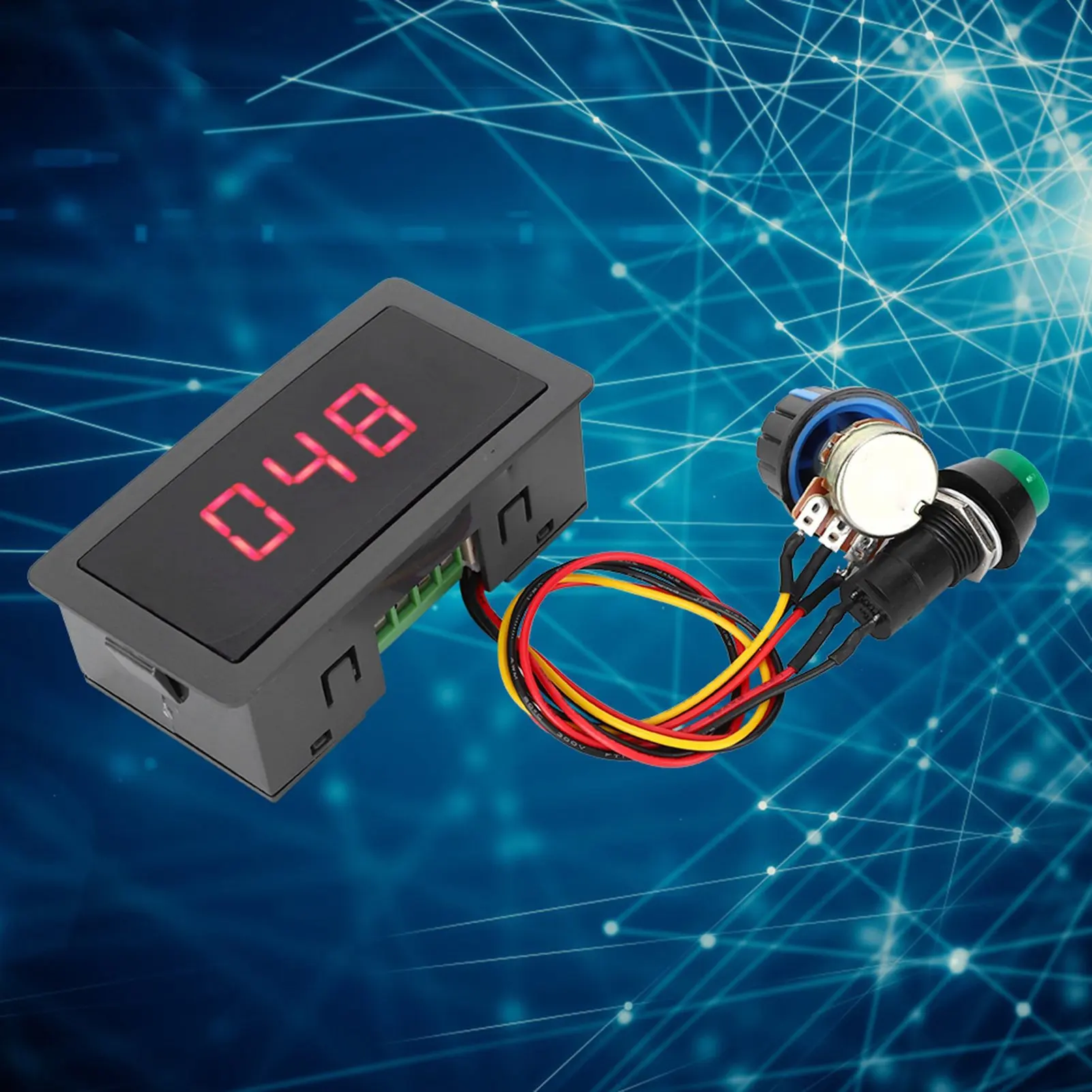 CCM5D Digital PWM DC Display Motor Governor 6V 12V 24V Adjustable Stepless Speed Controller