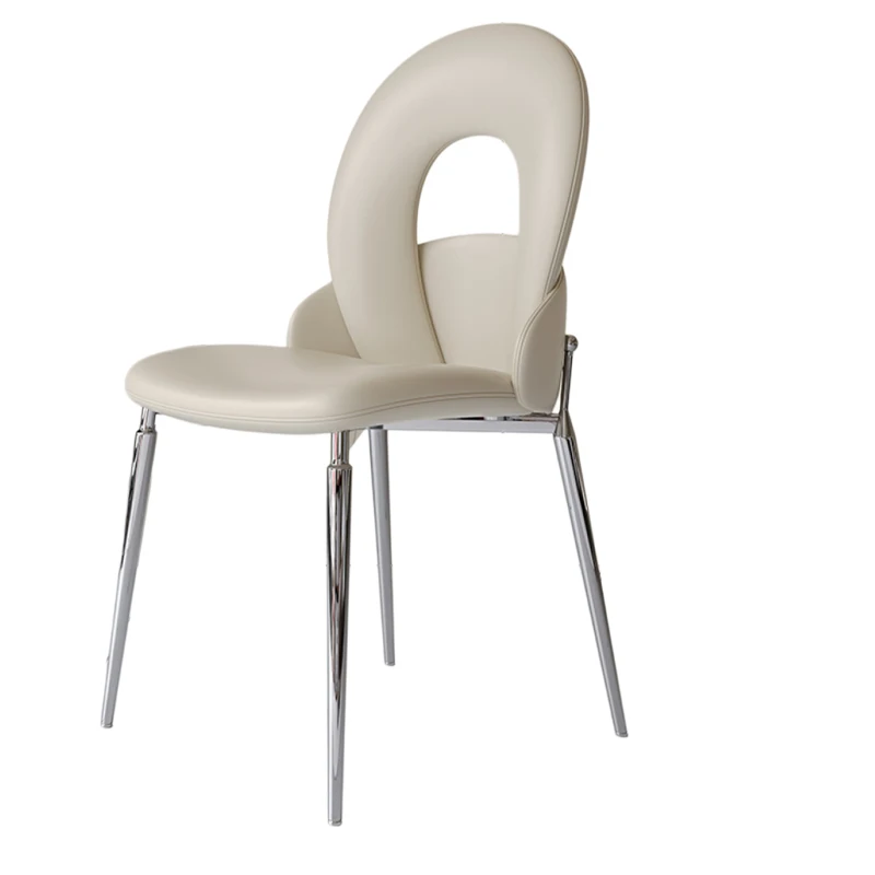 Customizable Light Luxury Restaurant Dining Chair Home Living Room Simple and Comfortable Long-term Sitting