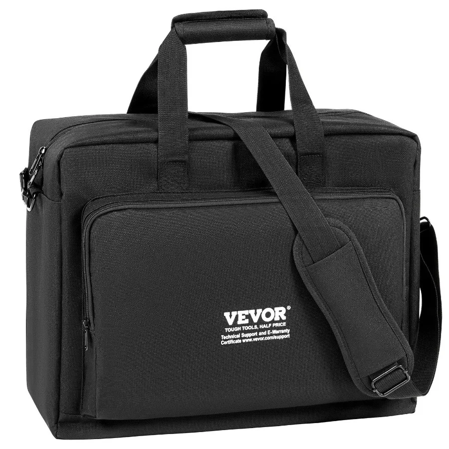 

Padded DJ Mixer Gig Bag 1200D Oxford Fabric DJ Gear Carry Bag with a Storage Pocket 4.92 ft Removable Shoulder Strap 0.39 in P