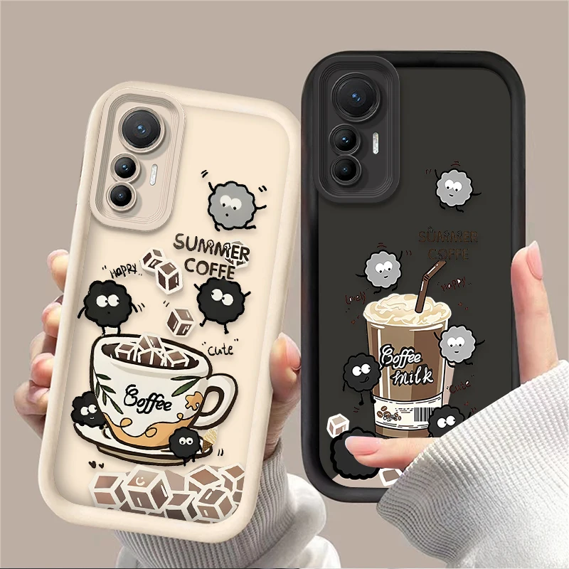 Coffee Monster Eggette Case for Xiaomi POCO X6 X5 X4 GT X3 NFC F3 F4 F5 F6 M5S C65 M6 Pro 4G 13T 12T 11T 13 12 11 Lite 5G NE