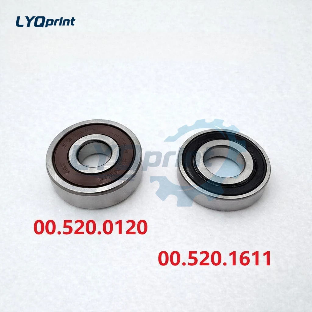 Heidelberg CD102 Ink Distributor Roller Bearing 00.520.1611 Intermediate Roller Part 00.520.0120 Printing Machine Spare Parts