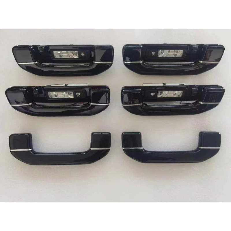 Luxury Piano Black Overhead Grab Handle Reading Light Assembly