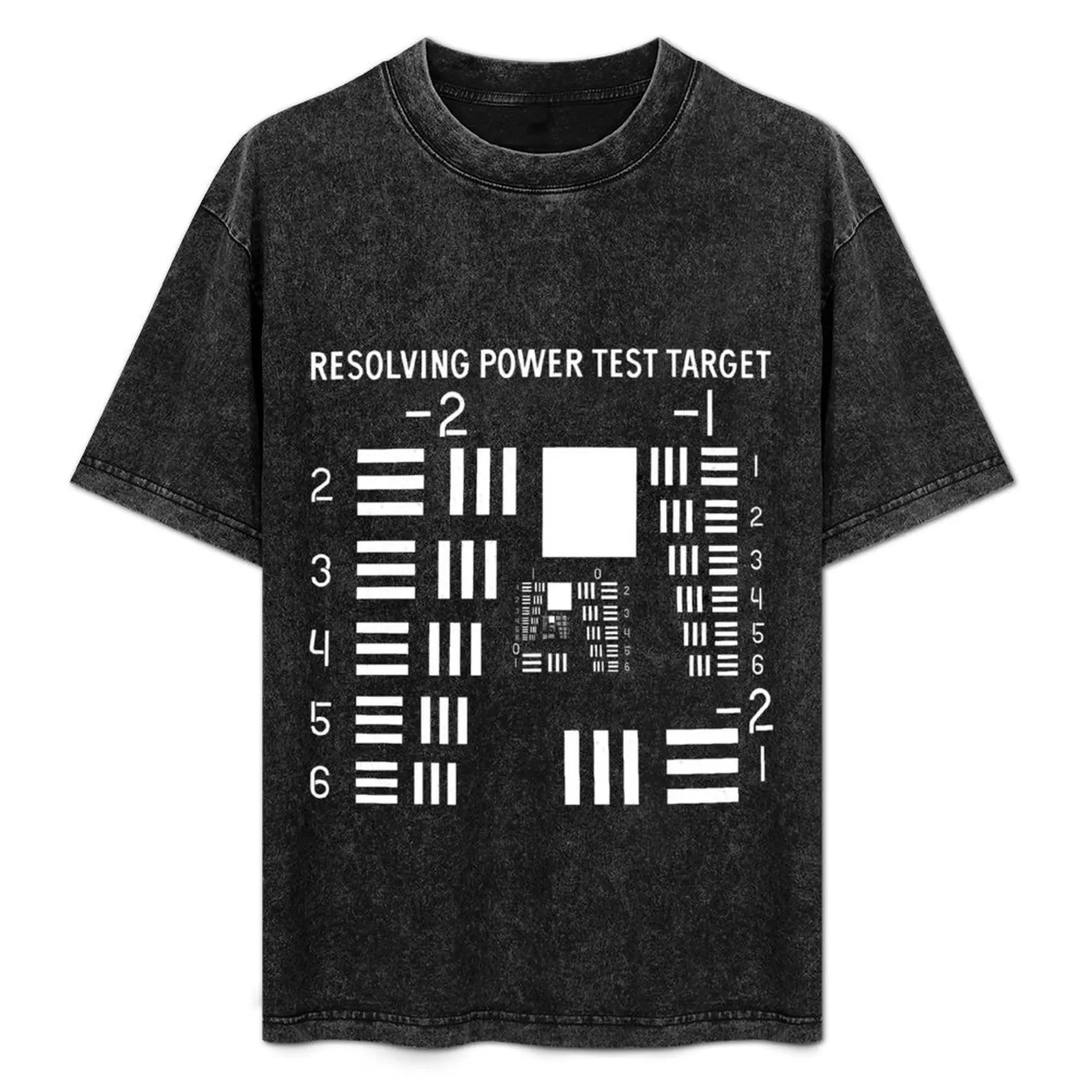 T-shirt USAF 1951 Resolving Power Test Target, léger et rafraîchissant, à manches courtes
