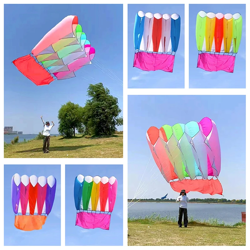 Kostenloser Versand 36qm Drachenpilot für weiche Drachen Anhänger professionelle Winddrachen Fabrik Windkraft Drachendrachen Outdoor-Spielzeug fliegen