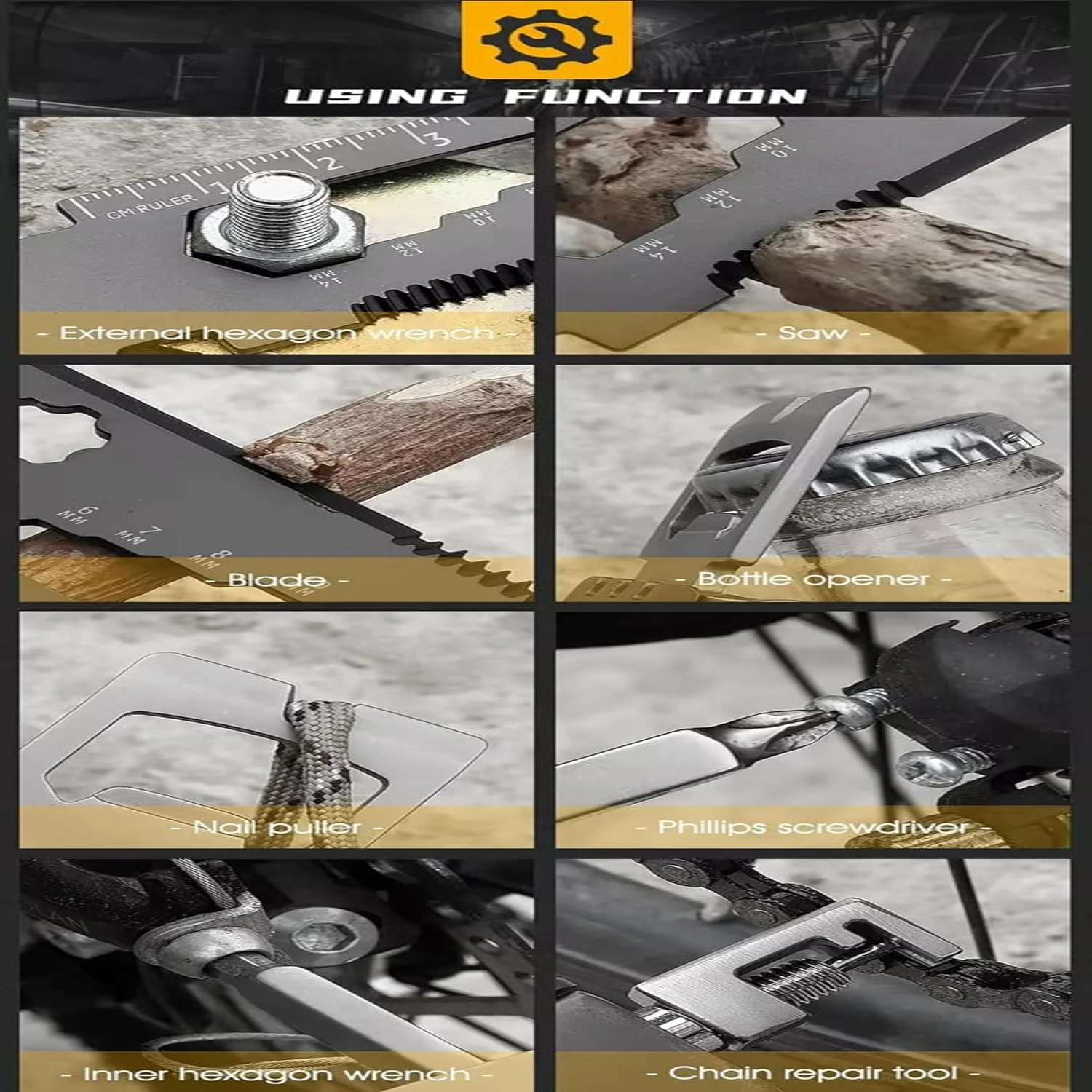 Ultimate Premium Durable and High-Quality Stylish 17-in-1 Portable Bike Repair Kit - Must-Have Convenient Accessories for On-the