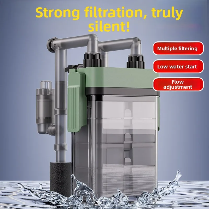 Chuangxing PFB Wall-Mounted External Water Purification Circulation System Three-In-One Fish Tank Low Water Level Filter