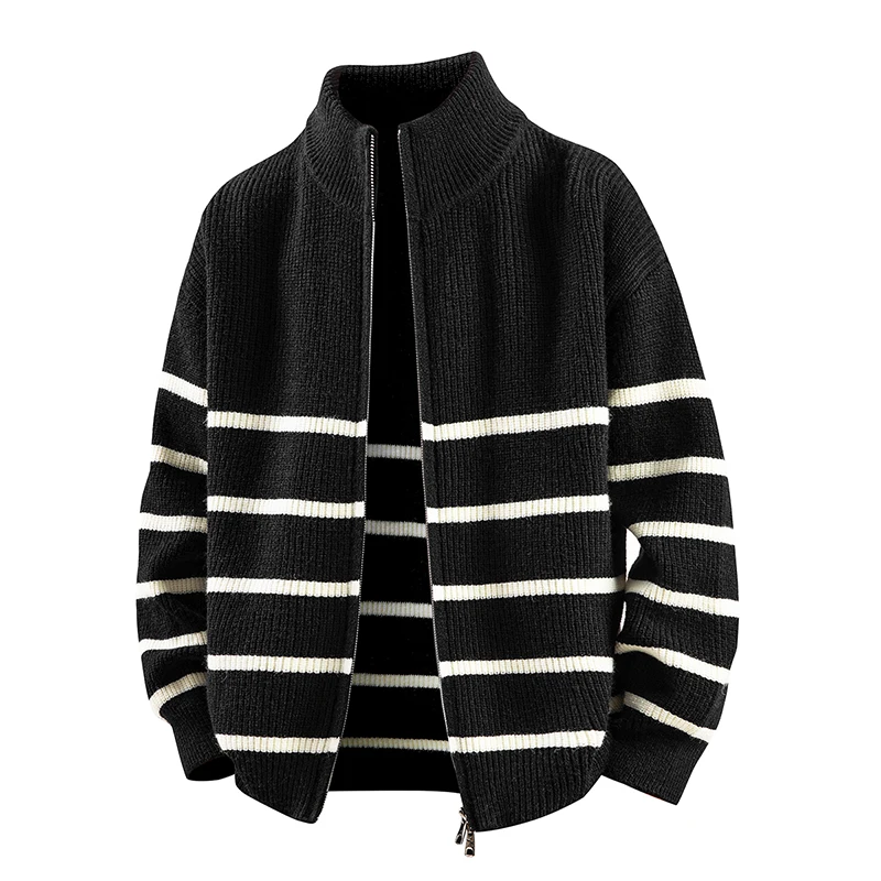 

Autumn and Winter New Fashionable Thick Warm Knitted Sweater for Men's Casual Loose Sports Large Size High Quality Sweater M-3XL