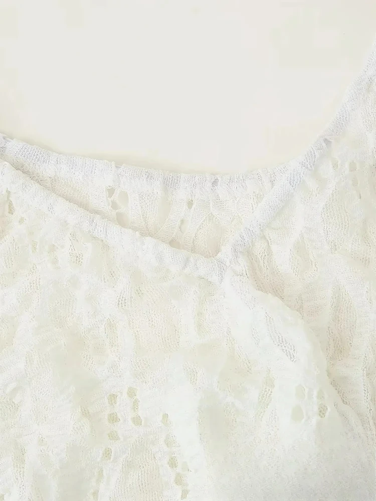 KONDALA Sexy Club Chic Frauen Kleid Solide Spitze Tiered Quadrat Kragen Cami Kleid Neue Mode 2025, Frühling Sommer Rüschen Kleid