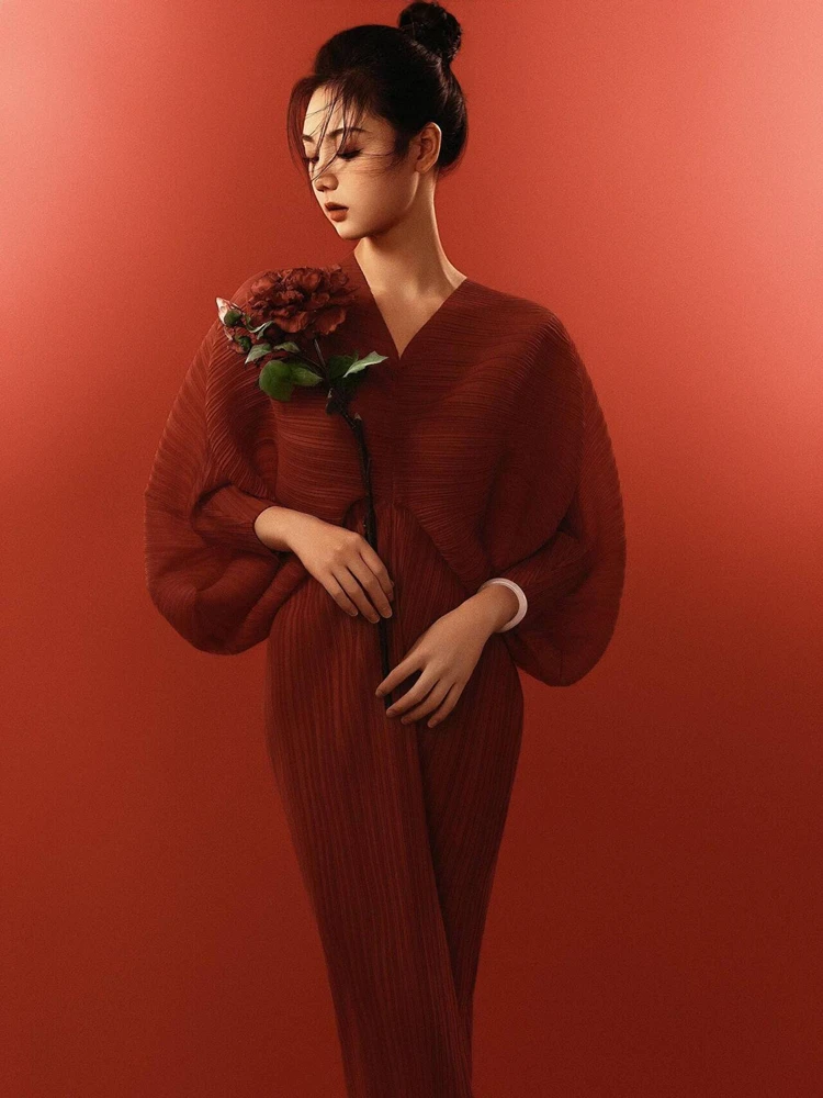 

2026 New Red Portrait Photography Studio Chinese Style High-End Personality Temperament Art Photo Clothing Women's Fashion