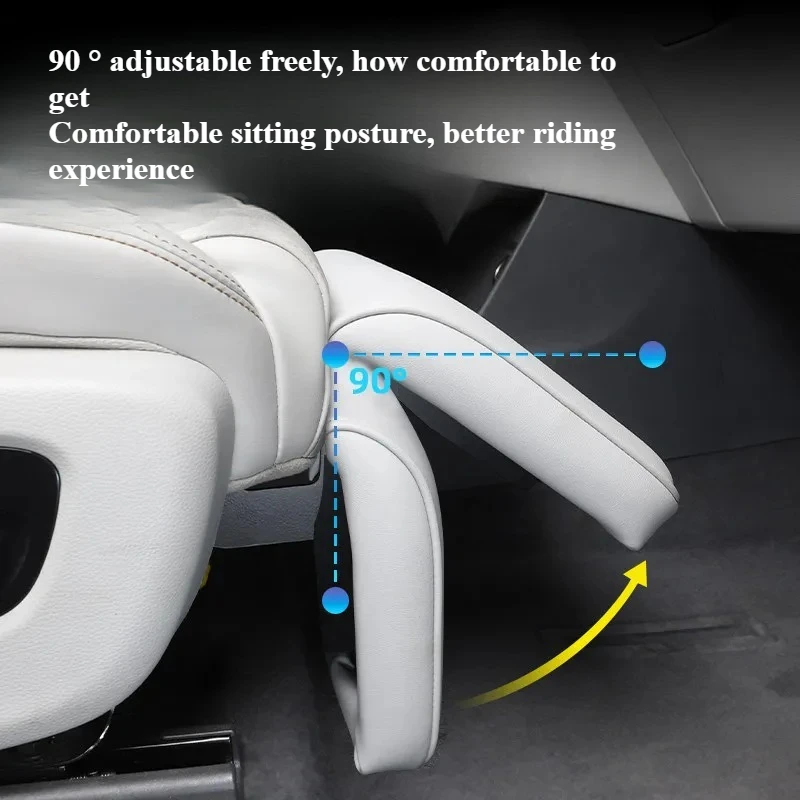 

Car Co-pilot Electric Leg Rest Queen Passenger Foot Rest Soft Durable Seat Leg Support Accessory For GAC Trumpchi GS8 2022-2026