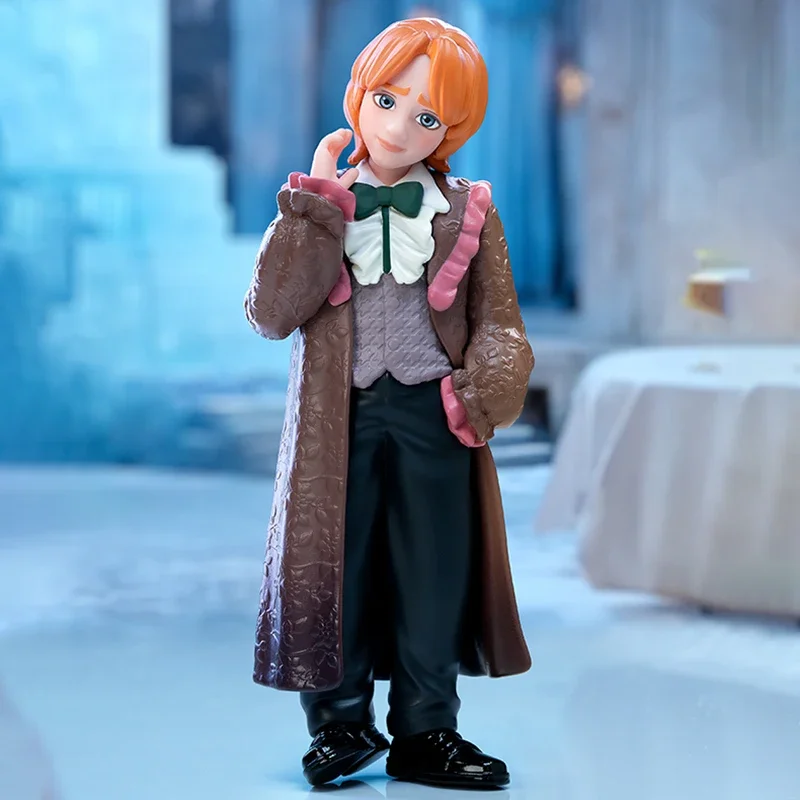 POPMART هاري بوتر وكأس النار سلسلة صندوق أعمى اللعب تخمين حقيبة صندوق غامض دمية لطيف أنيمي الشكل الحلي هدية