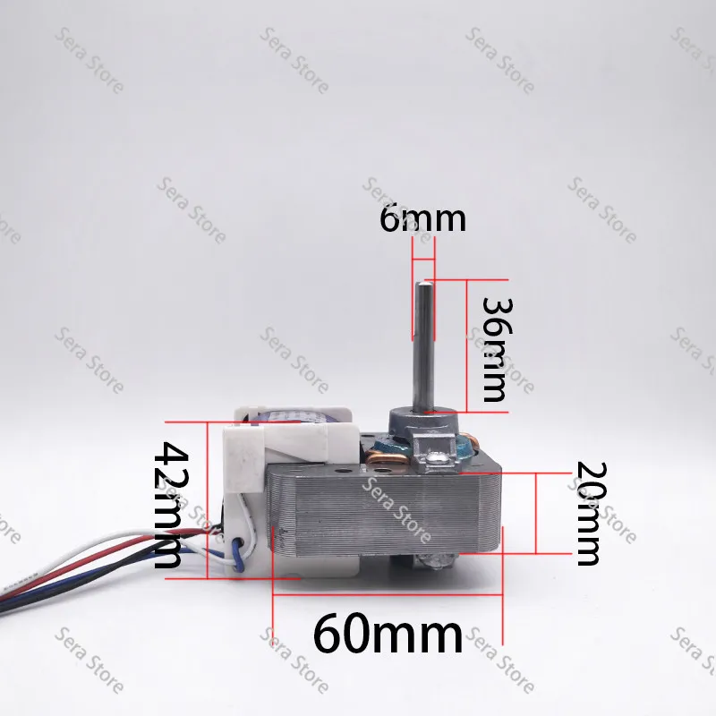YJ60-20 universal cover pole asynchronous motor miniature circulating fan motor 220V motor
