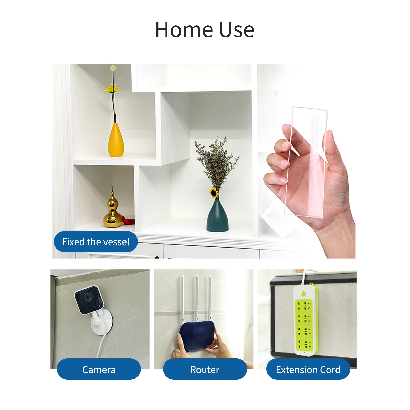 Taśma Nano Heavy Duty Dwustronna Taśma Montażowa Klejąca Zmywalna Usuwalna Taśma do Ścian Wewnętrznych i Zewnętrznych Kuchni Łazienki