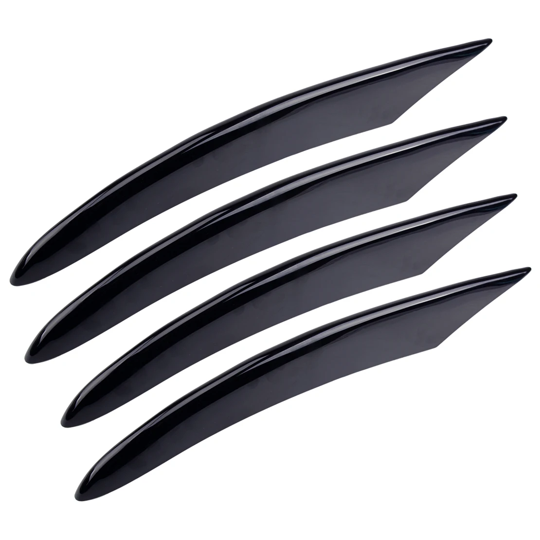 

4 шт., накладка на переднюю вентиляционную противотуманную фару, подходит для Mercedes-Benz C Class 2015 2016 2017 2018